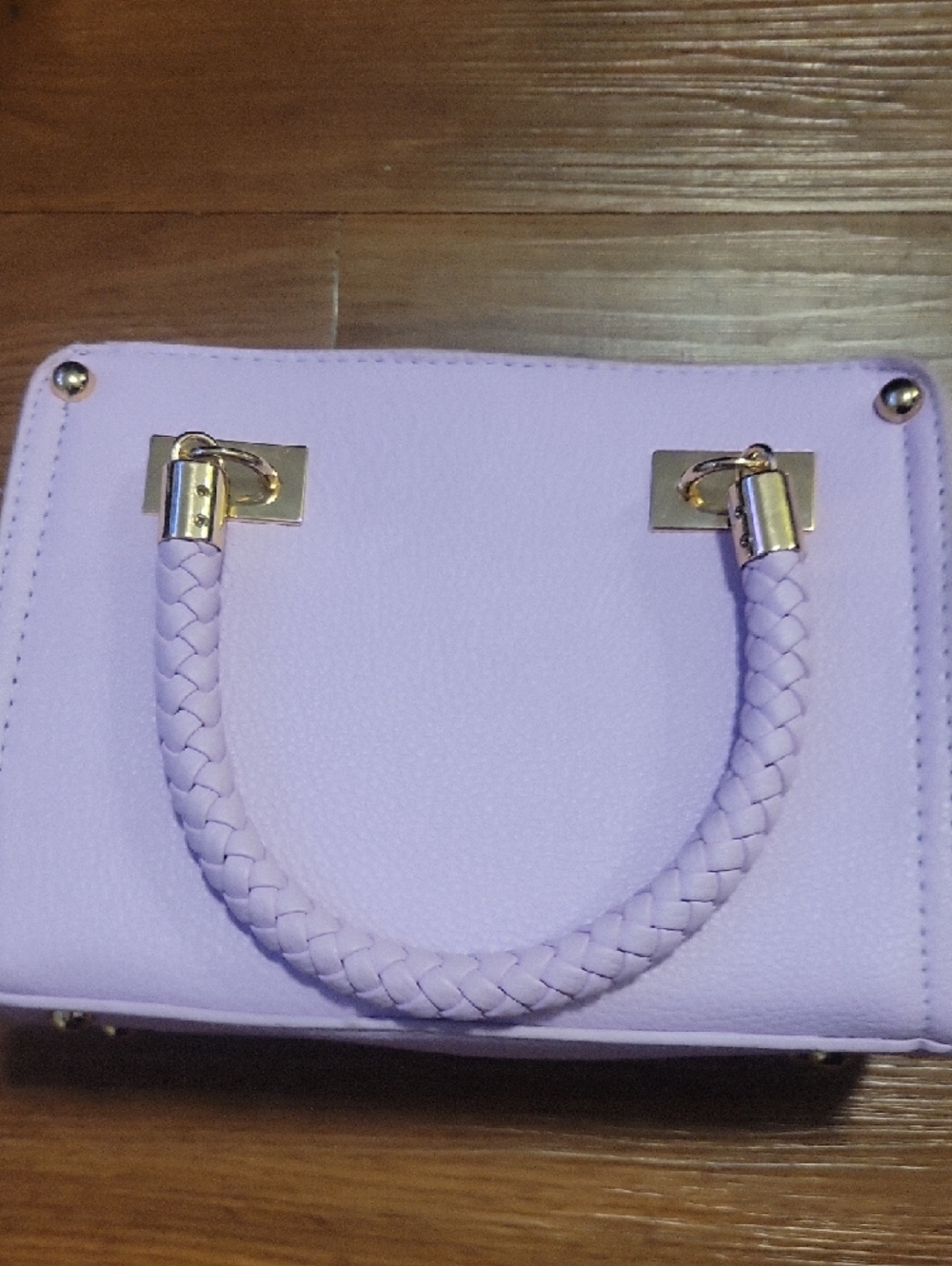 bebe Yellow Mini Dome Satchel with Lilac Mini Tote Duo - Picture 5 of 5